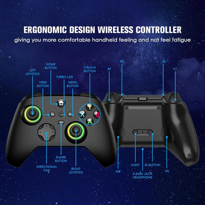 JORREP Anti-Drift Wireless Controller for Xbox